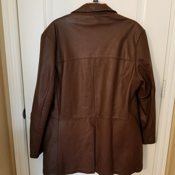 London Fog men's jacket/coat/brown - Picture 2 of 8